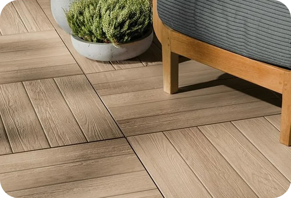 Outdoor Wooden Flooring
