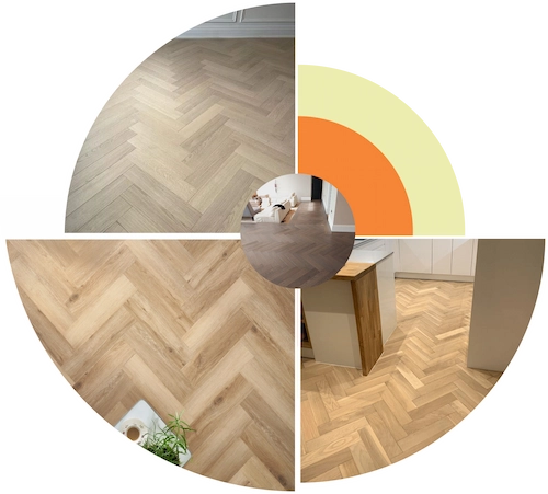 herringbone timber flooring