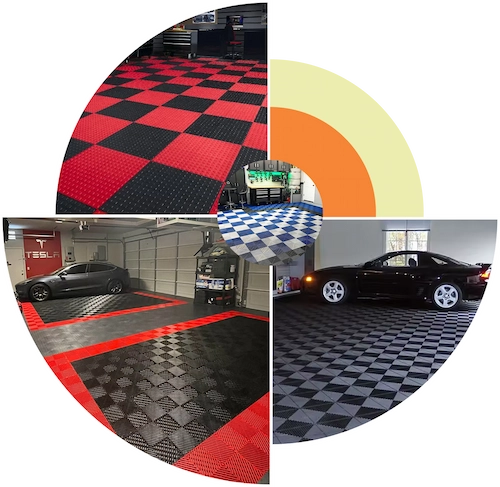 SPC garage flooring